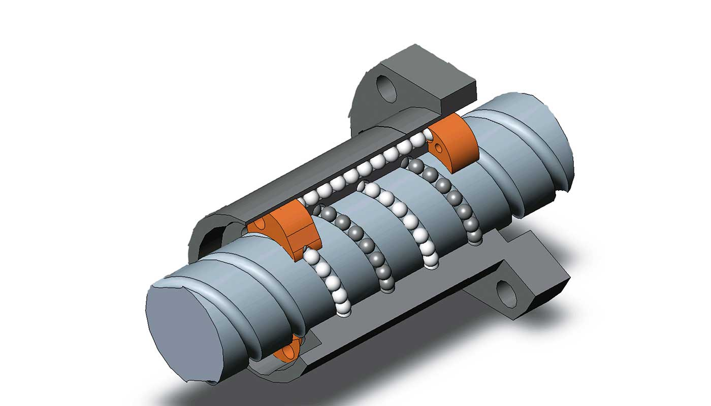 Thiết bị truyền động trục vít bóng