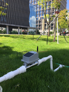 Tưới đồng cỏ với van nước thông minh IoT